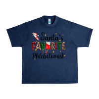 Navy santas favourite phlebotomist Urban Heavy Tee - AdoDesignShop