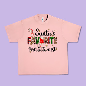Santas Favourite Phlebotomist Urban Heavy Tee Designed By Adodesignshop
