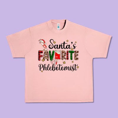 Santas Favourite Phlebotomist Urban Heavy Tee Designed By Adodesignshop