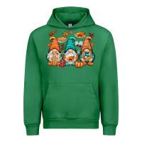 Emerald Thanksgiving gnomes Urban Hoodie - NancyCooperArtShop