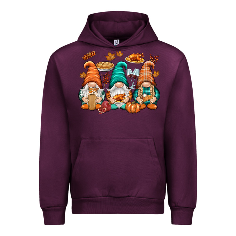 Thanksgiving Gnomes Urban Hoodie by NancyCooperArtShop | Teevron