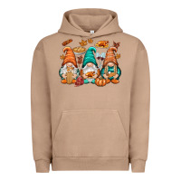 Pigment Burro Thanksgiving gnomes Urban Hoodie - NancyCooperArtShop