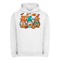 Pigment Lunar Rock Thanksgiving gnomes Urban Hoodie - NancyCooperArtShop