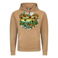 Vintage Camel Pennsylvania State Map Vintage Hoodie - RanaPortraitStore