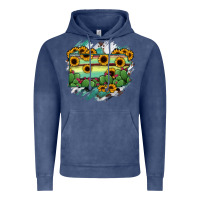 Vintage Denim Pennsylvania State Map Vintage Hoodie - RanaPortraitStore