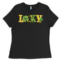 Black lucky horseshoe and four leaf clover Ladies Tee - AdoDesignShop