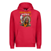 Cardinal every child matters child and wolf Premium Hoodie - BarkalooDesign