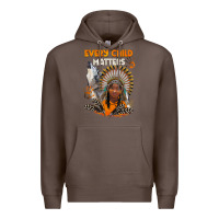 Coffee every child matters child and wolf Premium Hoodie - BarkalooDesign