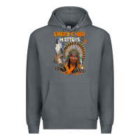 Rock every child matters child and wolf Premium Hoodie - BarkalooDesign