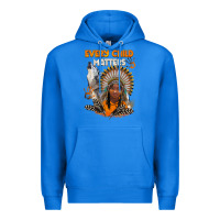 True Royal every child matters child and wolf Premium Hoodie - BarkalooDesign