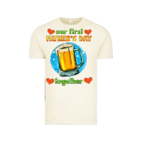 Vintage Arctic our first father's day together and beer Vintage Tee - HRA Design Shop
