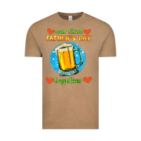 Our First Father's Day Together And Beer Vintage Tee | Teevron