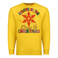 Lemon believe in the magic of christmas Premium Sweatshirt - MaliasSmallBusiness
