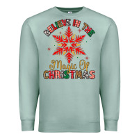 Seafoam believe in the magic of christmas Premium Sweatshirt - MaliasSmallBusiness