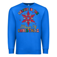 True Royal believe in the magic of christmas Premium Sweatshirt - MaliasSmallBusiness