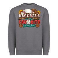 Storm baseball is my favorite season Heavyweight Sweatshirt - HRA Design Shop