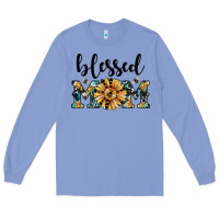 Colony Blue blessed mom Long Sleeve Tee - JahusDesignShop