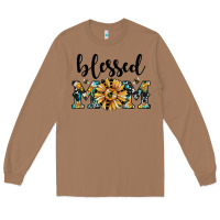 Toasted Coconut blessed mom Long Sleeve Tee - JahusDesignShop