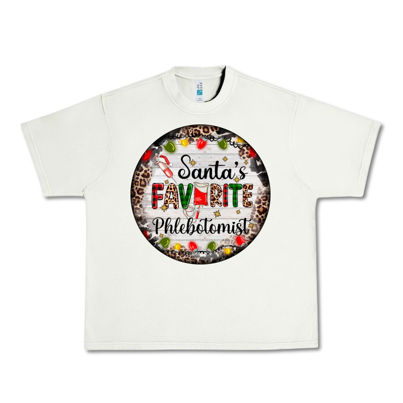 Christmas Santas Favorite Phlebotomist Light Urban Heavy Tee by AdoDesignShop | Teevron