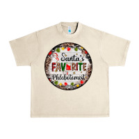 Sandshell christmas santas favorite phlebotomist light Urban Heavy Tee - AdoDesignShop
