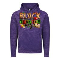 Cloud Purple Black Teacher magic juneteenth Vintage Hoodie - Zillion Design Studio