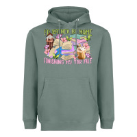 Sage id rather be home finishing my tbr pile Heavyweight Hoodie - MaliasSmallBusiness