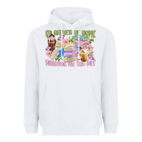 White id rather be home finishing my tbr pile Heavyweight Hoodie - MaliasSmallBusiness