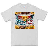 Dove Grey freedom 4th of july Premium Tee - BarkalooDesign