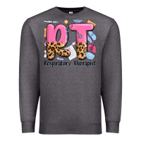 Charcoal Heather respiratory therapist Premium Sweatshirt - MaliasSmallBusiness