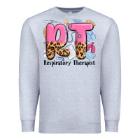 Heather Grey respiratory therapist Premium Sweatshirt - MaliasSmallBusiness