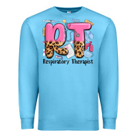 Ocean Blue respiratory therapist Premium Sweatshirt - MaliasSmallBusiness