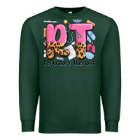 Sports Green respiratory therapist Premium Sweatshirt - MaliasSmallBusiness