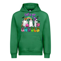 Emerald Let's go ghouls Urban Hoodie - NancyCooperArtShop