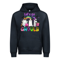 Navy Let's go ghouls Urban Hoodie - NancyCooperArtShop