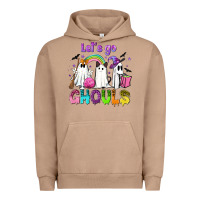 Pigment Burro Let's go ghouls Urban Hoodie - NancyCooperArtShop
