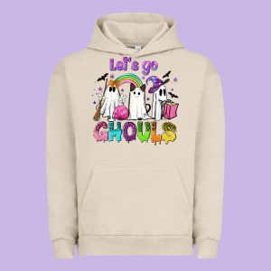 Let's Go Ghouls Urban Hoodie Designed By Nancycooperartshop