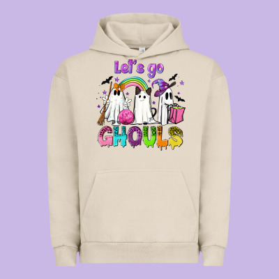 Let's Go Ghouls Urban Hoodie Designed By Nancycooperartshop