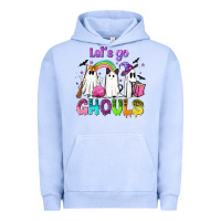 Pigment Grape Ice Let's go ghouls Urban Hoodie - NancyCooperArtShop