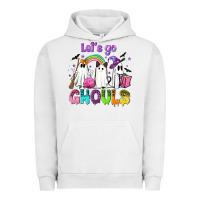 Pigment Lunar Rock Let's go ghouls Urban Hoodie - NancyCooperArtShop