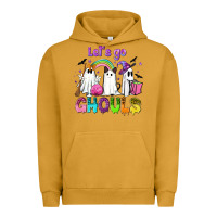 Pigment Peanut Butter Let's go ghouls Urban Hoodie - NancyCooperArtShop