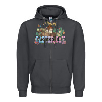 Smoke Happy Easter Day Rodeo Zipper Hoodie - NancyCooperArtShop