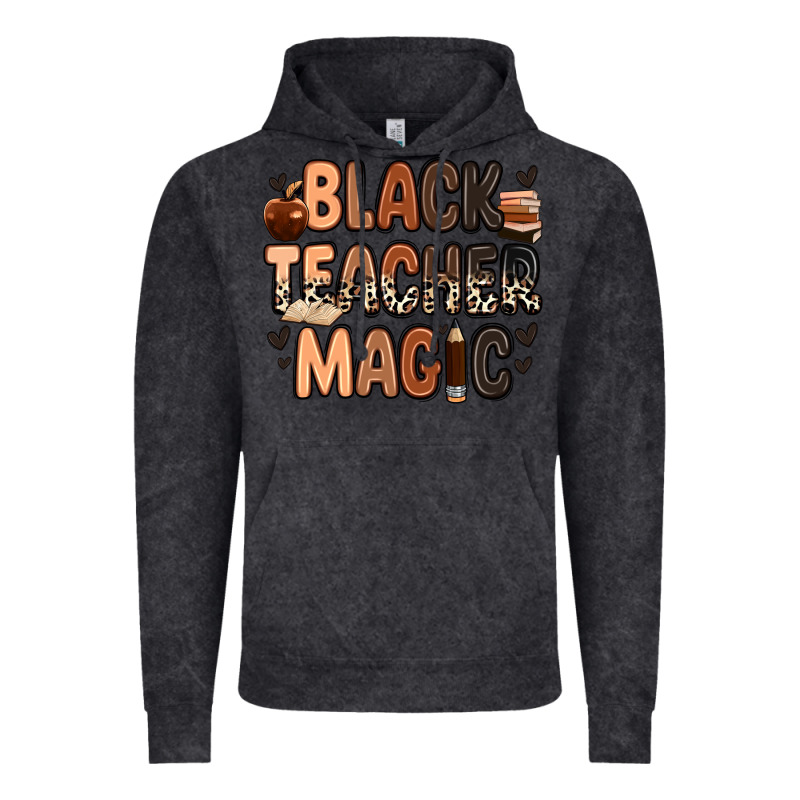 Black Teacher Magic Juneteenth Vintage Hoodie by Zillion Design Studio | Teevron