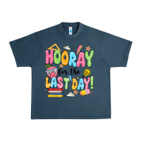Midnight Navy hooray for the last day black Urban Heavy Tee - JahusDesignShop