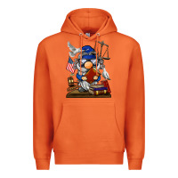 Carrot judge  gnome Premium Hoodie - BarkalooDesign