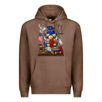 Chestnut judge  gnome Premium Hoodie - BarkalooDesign