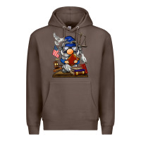 Coffee judge  gnome Premium Hoodie - BarkalooDesign