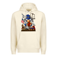 Sandshell judge  gnome Premium Hoodie - BarkalooDesign