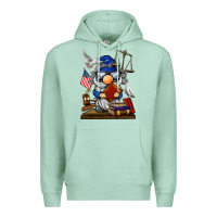 Judge  Gnome Premium Hoodie | Teevron