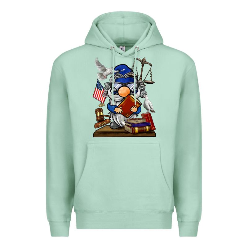 Judge  Gnome Premium Hoodie by BarkalooDesign | Teevron