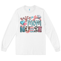 White wife mom nurse Long Sleeve Tee - BundleAndBundleShop